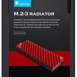Dr. Phone-DrPhone CoolFusion M2 Elite - M.2 2280 SSD Koellichaam - Heatsink voor PS5 / Desktop - Verbeterde Prestaties en Duurzaamheid€ 19,95€ 16,49DrPhoneHarde Schijf Behuizing