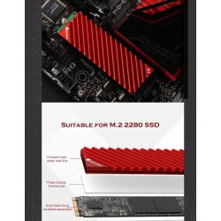 Dr. Phone-DrPhone CoolFusion M2 Elite - M.2 2280 SSD Koellichaam - Heatsink voor PS5 / Desktop - Verbeterde Prestaties en Duurzaamheid€ 19,95€ 16,49DrPhoneHarde Schijf Behuizing