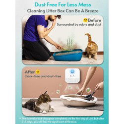 Dr. Phone-DrPhone CleanAir - 4000Mah Slimme Kattenbak Geurverwijderaar - Kattenbak Deodorizer- Air Eliminator - Sensor - Wit€ 44,95€ 37,15Smart Home Kat/Hond