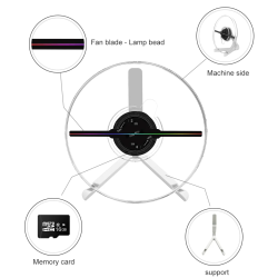 Dr. Phone-DrPhone HoloSphere – 7D Projector – Holografische Projector – Hologram - 234 LED Hologram Met Online Bediening - Zwart€ 149,95€ 123,93DrPhoneHologram