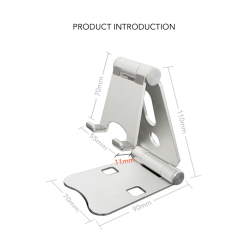 Dr. Phone-DrPhone EX02 Aluminium Smartphone Standhouder – Opvouwbaar - 270 Graden - Universeel voor Smartphones van 3 tot 7 inch - Zilver€ 14,95€ 12,36DrPhoneHouder8720118087671