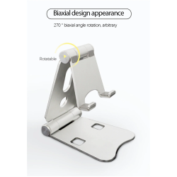 Dr. Phone-DrPhone EX02 Aluminium Smartphone Standhouder – Opvouwbaar - 270 Graden - Universeel voor Smartphones van 3 tot 7 inch - Zilver€ 14,95€ 12,36DrPhoneHouder8720118087671