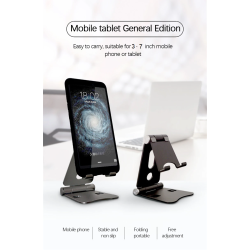 Dr. Phone-DrPhone EX02 Aluminium Smartphone Standhouder – Opvouwbaar - 270 Graden - Universeel voor Smartphones van 3 tot 7 inch - Zilver€ 14,95€ 12,36DrPhoneHouder8720118087671