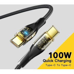 Dr. Phone-DrPhone QuickLink - Combi Deal - HALO5 Snellader & XJ01-P 100W PD Fast Charging - Kabel voor Snelladen - 1 Meter Kabel - Zwart€ 22,95€ 18,97DrPhoneOplader