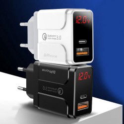 Dr. Phone-DrPhone QuickLink - Combi Deal - HALO5 Snellader & XJ01-P 100W PD Fast Charging - Kabel voor Snelladen - 1 Meter Kabel - Zwart€ 22,95€ 18,97DrPhoneOplader