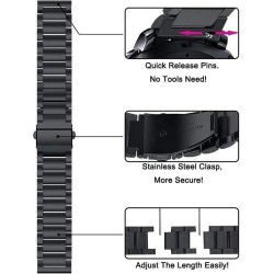Dr. Phone-DrPhone ELITE - 20MM Metalen RVS Horlogeband - Perfecte Pasvorm - Inclusief aanpaskit - Universeel - Zilver€ 16,95€ 14,01Smart Watch Bandje