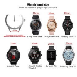 Dr. Phone-DrPhone ELITE - 20MM Metalen RVS Horlogeband - Perfecte Pasvorm - Inclusief aanpaskit - Universeel - Zilver€ 16,95€ 14,01Smart Watch Bandje