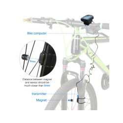 Dr. Phone-DrPhone FCS1 Fietscomputer - Draadloze fiets snelheidsmeter - Kilometerteller - 4-Lijn display met achtergrondverlichting€ 24,95€ 20,62DrPhoneFietscomputer8720118013618