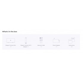 Dr. Phone-Deeper Connect Mini + 1200Mbps Dubbele WiFi Antenne - 140 m2 Dekking - VPN (DPN) - Virus Bescherming - Miner - Ads Blokkeren€ 299,95€ 247,89DeeperVPN + Beveiliging9509969219429