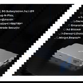 Dr. Phone-Deeper Connect Mini + 1200Mbps Dubbele WiFi Antenne - 140 m2 Dekking - VPN (DPN) - Virus Bescherming - Miner - Ads Blokkeren€ 299,95€ 247,89DeeperVPN + Beveiliging9509969219429