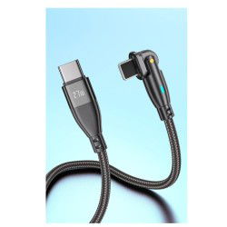 Dr. Phone-DrPhone ProCharge3 C2L - 27W USB-C Naar Lightning Kabel - Lader en Datatransmissie - 180° Rotatie - LED Indicator – 2M - Zwart€ 13,95€ 11,53DrPhoneKabels