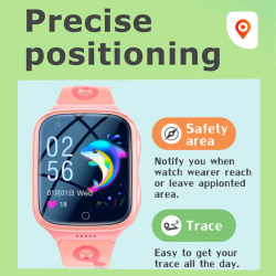 Dr. Phone-DrPhone ZONE5 – 4G Smartwatch Met Mobiele App Voor Kinderen – GPS Locatie Traceren – Waterdicht - Belfunctie - Zwart€ 99,95€ 82,60DrPhone4G Smartwatches