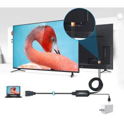 Dr. Phone-DrPhone PrimeLink - Signaalomzetter - HDMI Tot AV Kabel - 1080p - 1.8M - Geschikt voor Laptop - HDTV - Computer - Zwart€ 22,95€ 18,97HDMI-switch