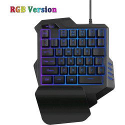 Dr. Phone-Elementkey MECHA3 één Hand Ontworpen Mini Gaming Toetsenbord – RGB – Macro opnames G1+G2 - Membraan – USB – 35 toetsen - Zwart€ 29,95€ 24,75Toetsenbord
