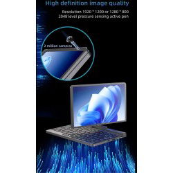 Dr. Phone-Elementkey TouchMaster - 2 in 1 Mini Laptop - TouchScreen Tablet - N100 - 8 Inch - WiFi 6 - 12GB Ram DDR5 - 512GB SSD + Stylus€ 599,95€ 495,83Laptop