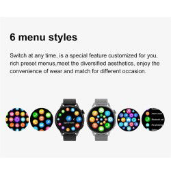 Dr. Phone-DrPhone ModelX7 – 1.36 Inch HD Scherm Smartwatch – Mobiele App - Zuurstof/Hartslag/Bloeddruk meter€ 84,95€ 70,21Smartwatch