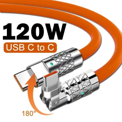 Dr. Phone-DrPhone LSC2 – USB-C naar USB-C – 120W 6A – 180° Roteerbaar - Snel opladen + Data – 1M€ 14,95€ 12,36Kabel & Lader