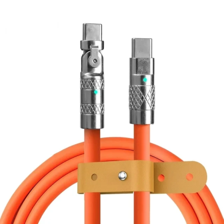 Dr. Phone-DrPhone LSC2 – USB-C naar USB-C – 120W 6A – 180° Roteerbaar - Snel opladen + Data – 1M€ 14,95€ 12,36Kabel & Lader