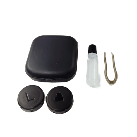 Dr. Phone-DrPhone ClearView Organizer - Contactlenzen Opbergdoosje – Ingebouwde Spiegel – Lenzenzuignap – Lenzenvloeistof Flesje - Zwart€ 9,95€ 8,22Home