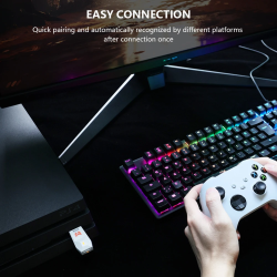DrPhone NetPulse - Draadloze USB Adapter Voor Controllers - Geschikt voor O.A Windows 10 / Sony Console 3/4/5 / Switch