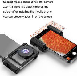 Dr. Phone-DrPhone APL-09 100X Smartphone Microscoop - Autofocus met LED-licht - Universele Microscooplens Met CPL Filter - Zwart€ 37,95€ 31,36(Telefoon) Opzet Lens / Lenzen
