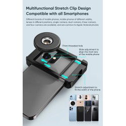 Dr. Phone-DrPhone APL-09 100X Smartphone Microscoop - Autofocus met LED-licht - Universele Microscooplens Met CPL Filter - Zwart€ 37,95€ 31,36(Telefoon) Opzet Lens / Lenzen