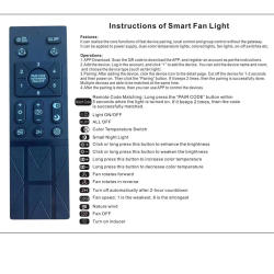 Dr. Phone-DrPhone AuraBreeze SmartFlow - Smart Plafond Ventilator Met Verlichting - Afstandsbediening - 52CM - Wit / Warm / LED€ 149,95€ 123,93DrPhoneVentilator
