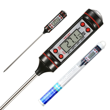 Dr. Phone-DrPhone TP101 Pro Edition - Thermometer - Keukenthermometer - RVS - Voedsel Melk, Vlees, BBQ, Water - Oven€ 14,95€ 12,36DrPhoneThermostaat