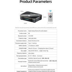 Dr. Phone-DrPhone DBR5 2-in-1 NFC Digitale Bluetooth 5.0 Adapter – Zender/ Ontvanger - Geschikt voor o.a tv/pc/luidspreker/headset/auto€ 44,95€ 37,15Bluetooth Adapter