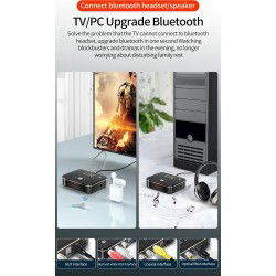 Dr. Phone-DrPhone DBR5 2-in-1 NFC Digitale Bluetooth 5.0 Adapter – Zender/ Ontvanger - Geschikt voor o.a tv/pc/luidspreker/headset/auto€ 44,95€ 37,15Bluetooth Adapter
