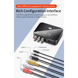 Dr. Phone-DrPhone DBR5 2-in-1 NFC Digitale Bluetooth 5.0 Adapter – Zender/ Ontvanger - Geschikt voor o.a tv/pc/luidspreker/headset/auto€ 44,95€ 37,15Bluetooth Adapter