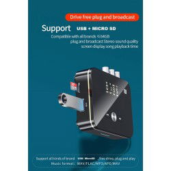 Dr. Phone-DrPhone DBR5 2-in-1 NFC Digitale Bluetooth 5.0 Adapter – Zender/ Ontvanger - Geschikt voor o.a tv/pc/luidspreker/headset/auto€ 44,95€ 37,15Bluetooth Adapter