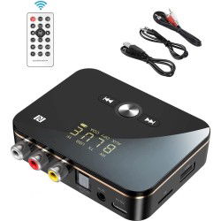 Dr. Phone-DrPhone DBR5 2-in-1 NFC Digitale Bluetooth 5.0 Adapter – Zender/ Ontvanger - Geschikt voor o.a tv/pc/luidspreker/headset/auto€ 44,95€ 37,15Bluetooth Adapter