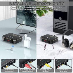 Dr. Phone-DrPhone DBR5 2-in-1 NFC Digitale Bluetooth 5.0 Adapter – Zender/ Ontvanger - Geschikt voor o.a tv/pc/luidspreker/headset/auto€ 44,95€ 37,15Bluetooth Adapter