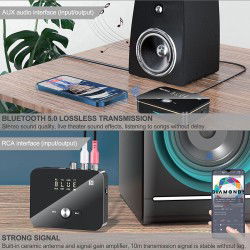 Dr. Phone-DrPhone DBR5 2-in-1 NFC Digitale Bluetooth 5.0 Adapter – Zender/ Ontvanger - Geschikt voor o.a tv/pc/luidspreker/headset/auto€ 44,95€ 37,15Bluetooth Adapter
