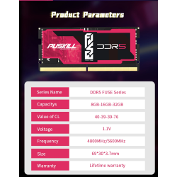 Dr. Phone-Elementkey UltraFast - 32GB Ram - DDR5 - 5600Mhz - SoDimm - Premium Chip - Geschikt voor Notebook / PC / Laptop€ 149,95€ 123,93ElementkeyRAM