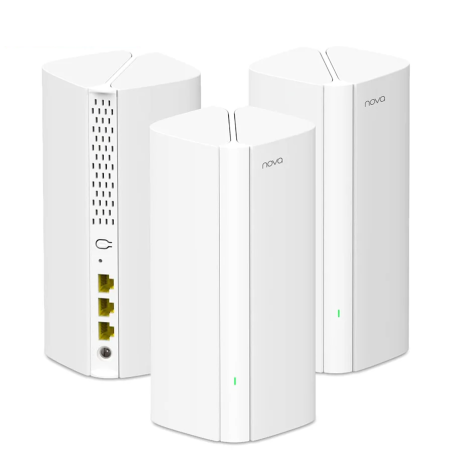 DrPhone SkyLink - Draadloze Wi-Fi 6 Router - AX3000 Mesh – 3 Eenheden – WPA3 Beveiliging – Ouderlijke Toezicht – Mobiele App