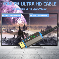 Dr. Phone-DrPhone EliteLink2 - 8K Kabel Actieve HDMI 2.1 kabel 15 meter - Extreme Speed - 4K 120Hz 8K 60Hz - PS5, Xbox€ 64,95€ 53,68DrPhoneHDMI Kabels