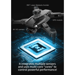 Dr. Phone-LUXWALLET Libra LAOS - WiFi GPS 4K Drone – Laser Obstakel Ontwijking - 30KM/h - 214 Gram - 2MP - Stabilisator - 1200m + 2x Accu€ 219,95€ 181,78Home