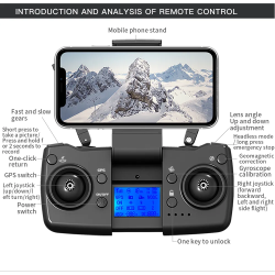 Dr. Phone-LUXWALLET Libra LAOS - WiFi GPS 4K Drone – Laser Obstakel Ontwijking - 30KM/h - 214 Gram - 2MP - Stabilisator - 1200m + 2x Accu€ 219,95€ 181,78Home