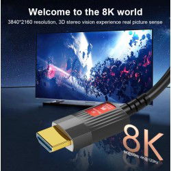 Dr. Phone-DrPhone® EliteLink2 - 8K Kabel Actieve HDMI 2.1 kabel 20 meter - Extreme Speed - 4K 120Hz 8K 60Hz - PS5, Xbox€ 74,95€ 61,94DrPhoneHDMI Kabels