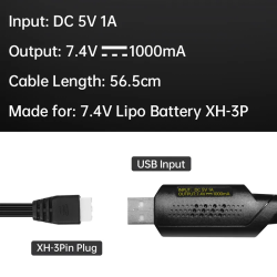 Dr. Phone-DrPhone RCX3 Ultra Oplaadkabel – Geschikt Voor DrPhone RCX3 Ultra Buggy – Zwart€ 19,95€ 16,49Kabel & Lader