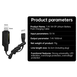 Dr. Phone-DrPhone RCX3 Ultra Oplaadkabel – Geschikt Voor DrPhone RCX3 Ultra Buggy – Zwart€ 19,95€ 16,49Kabel & Lader