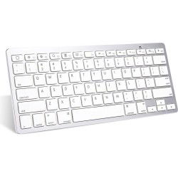 Elementkey V02 Draadloos Bluetooth Keyboard Tablets / Computers / TV Wireless Toetsenbord Windows / IOS en Android Wit