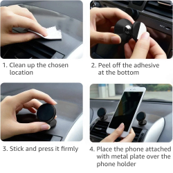 Dr. Phone-DrPhone A3 Magnetische Autohouder - Dashboard Houder - Magneet Smartphone Houder - Zilver€ 11,95€ 9,88DrPhoneAutotoebehoren8720118136829