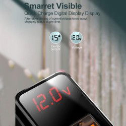 Dr. Phone-DrPhone ACC02 18W Thuislader - 2x USB 3.0 Qualcomm USB poorten met Digitale Display scherm + 1 Meter Micro USB Kabel - Zwart€ 16,95€ 14,01DrPhoneKabel & Lader8720118737682
