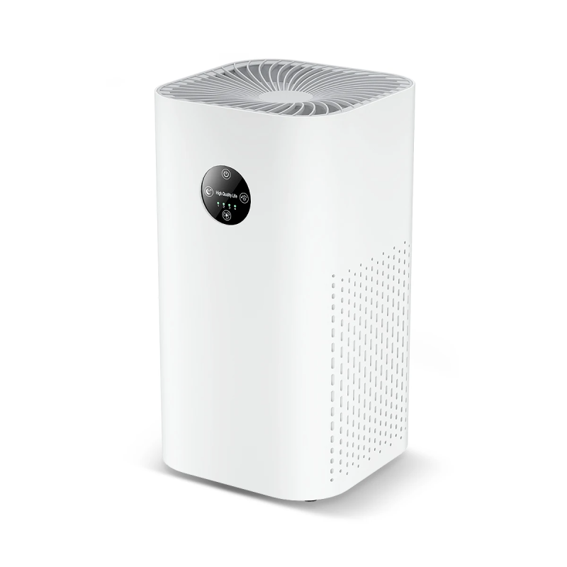 Dr. Phone-DrPhone PureBreeze – Slimme en Stille Luchtreiniger - Helpt Tegen Stof, Hooikoorts En Allergie - Air Purifier - 180 m3€ 74,95€ 61,94Luchtbevochtigers (Humidifier)