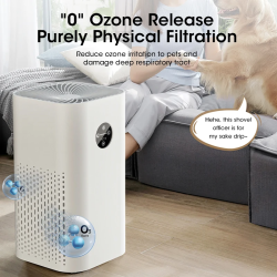 Dr. Phone-DrPhone PureBreeze – Slimme en Stille Luchtreiniger - Helpt Tegen Stof, Hooikoorts En Allergie - Air Purifier - 180 m3€ 74,95€ 61,94Luchtbevochtigers (Humidifier)