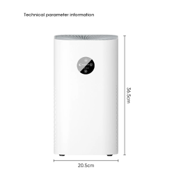 Dr. Phone-DrPhone PureBreeze – Slimme en Stille Luchtreiniger - Helpt Tegen Stof, Hooikoorts En Allergie - Air Purifier - 180 m3€ 74,95€ 61,94Luchtbevochtigers (Humidifier)