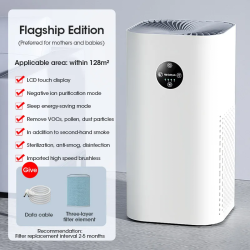 Dr. Phone-DrPhone PureBreeze – Slimme en Stille Luchtreiniger - Helpt Tegen Stof, Hooikoorts En Allergie - Air Purifier - 180 m3€ 74,95€ 61,94Luchtbevochtigers (Humidifier)